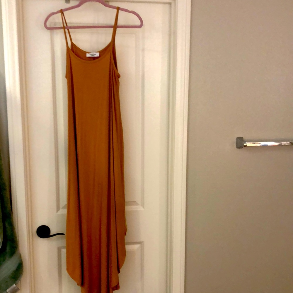Carly Jean Tan Dress. Super Soft and Never Worn.